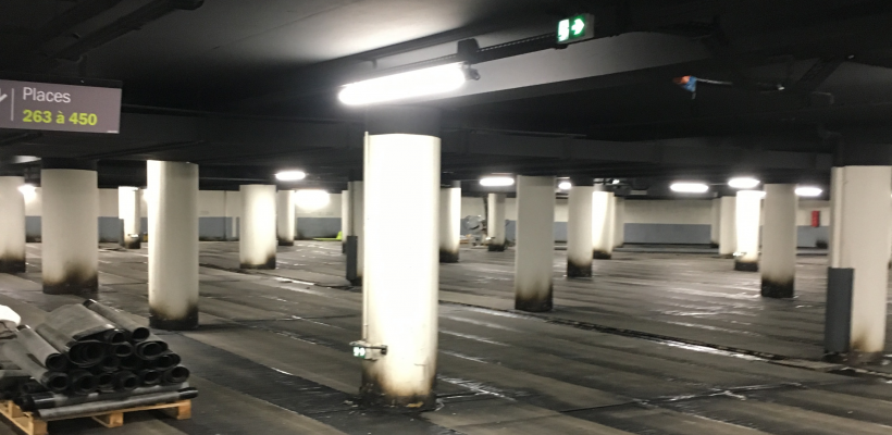 LQ6603701C_picture_0_cropped.png Le complexe d'étanchéité du niveau -2 du parking a été déposé et remplacé par une étanchéité mixte feuille bitumineuse + enrobé.