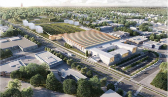 Trois entités composeront, à terme, Centre de maintenance et de remisage de la future ligne 15 Sud. 