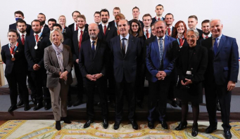L'équipe de France de la compétition EuroSkills était reçue jeudi 4 novembre 2021 à Matignon par Jean Castex et ses ministres.