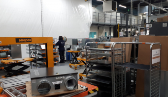 L'épurateur d'air fabriqué sur le site de Meyzieu (69)
