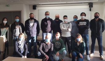 La première promotion d'installateurs de poêles à granulés en alternance formés par Propellet