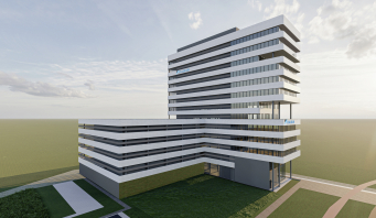 Le futur centre de R&D de Daikin Europe à Gand, en Belgique.