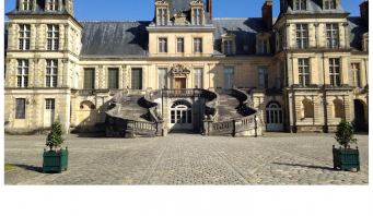 L’escalier en Fer-à-cheval du château de Fontainebleau, construit en 1632 par Jean Androuet du Cerceau, était menacée par les infiltrations d’eau.