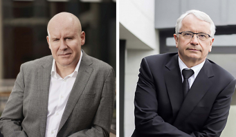 Alexis Vitalis, DG du groupe Isor et Gérard Jicquel, propriétaire et président du groupe Isor