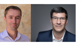 Pierre Guerrier, directeur général chargé du développement et Frederik Nilsson, directeur général dédié aux activités internationales de Solvéo Energie.