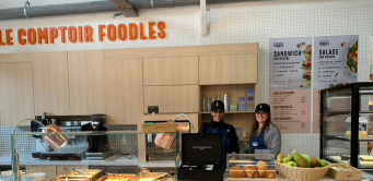 Show-Room Foodles installé au siège de 'entreprise à Clichy (92)