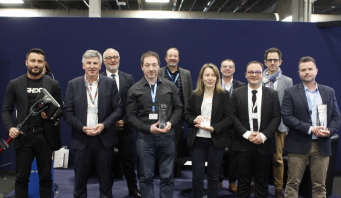 <p>Les quatre lauréats des trophées de l&amp;#039;Innovation 2023 : Kaivac Motorscrubber, Teleric, Eyrein Industrie et Concept Manufacturing.</p>