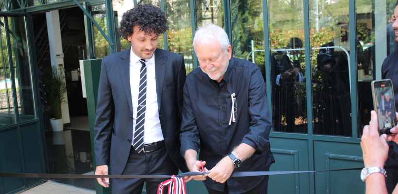 LQ12999324C_picture_0_cropped.jpg Marco Smania (à gauche), directeur de la filiale française et Enrico Franzolin, fondateur et président d'Unox.