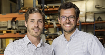 Baptiste Ploquin et David Lépiney, co-fondateurs de Finoptim