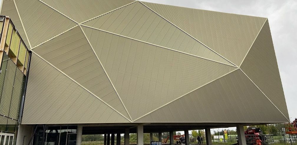 Le bâtiment a été conçue comme figure de proue de son environnement.
