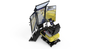 Développé en collaboration avec KUK Design et des experts du secteur, le simulateur garantit un jumeau numérique fidèle à la réalité.