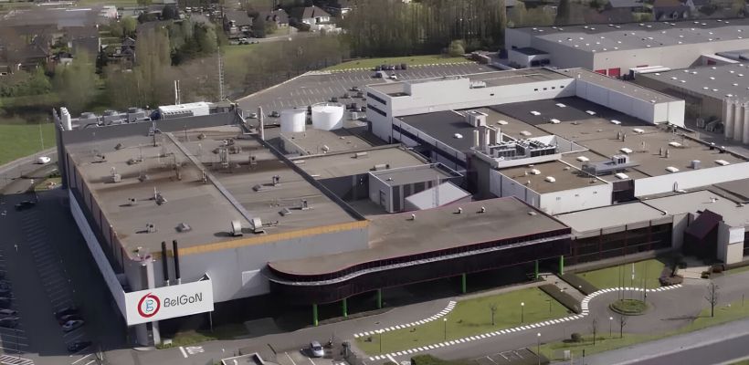 Usine de BelGaN à Audenarde en Belgique.