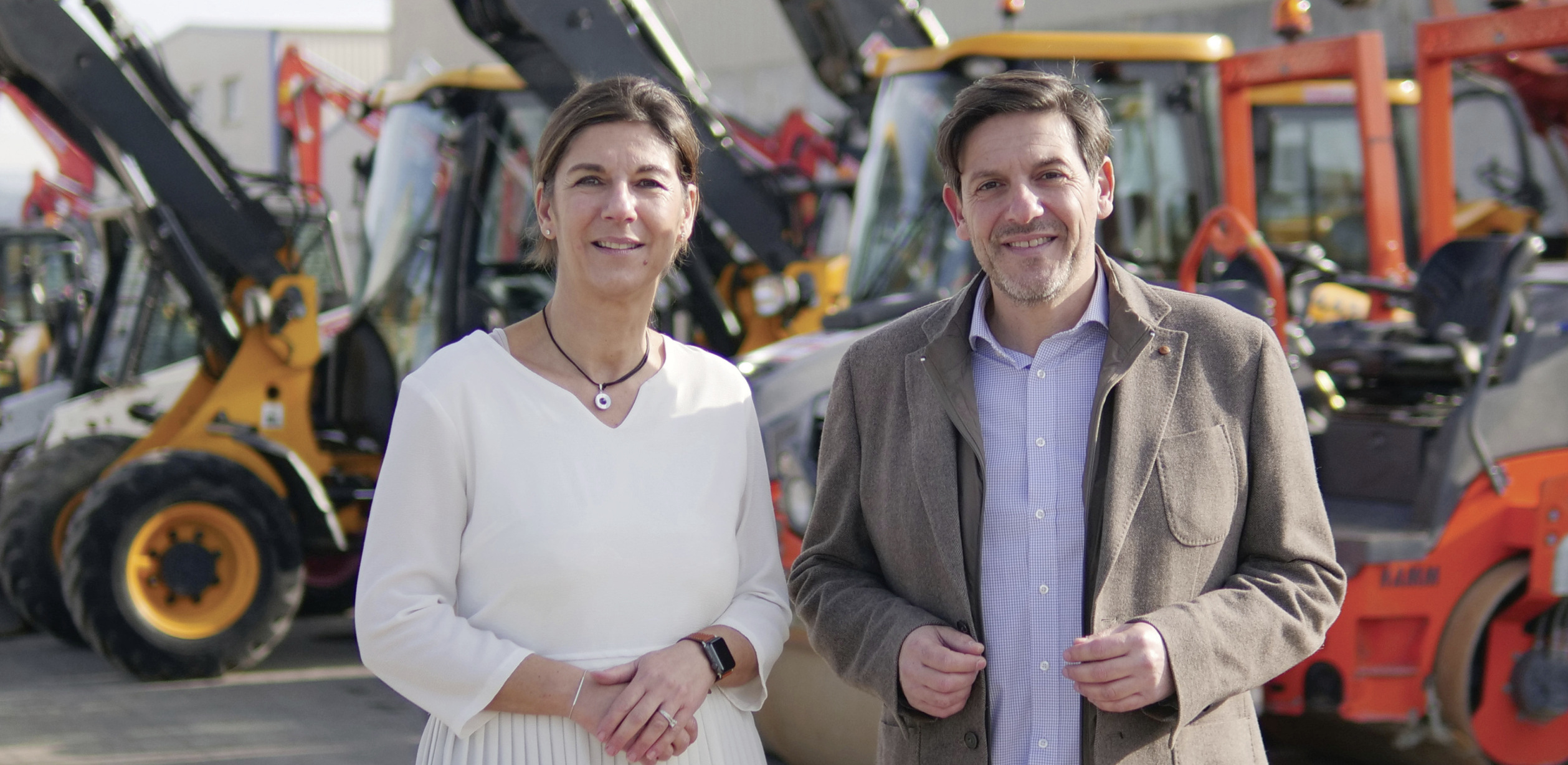 De gauche à droite, Laurence et Eric Frèche, respectivement directrice générale et président de FLS. 