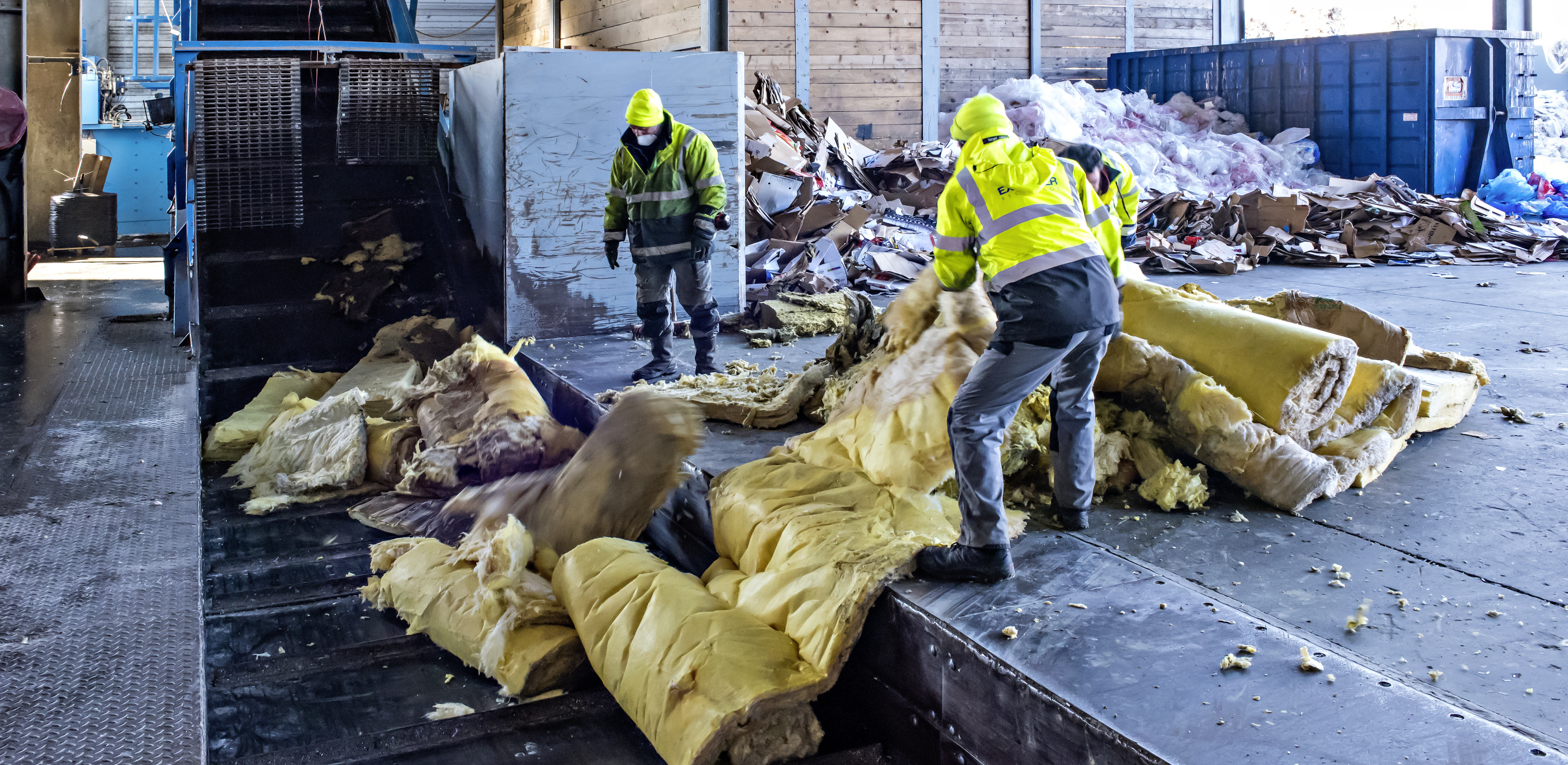 L'intégration de matériau recyclé dans la chaîne de production réduit l'emprunte carbone du produit. 