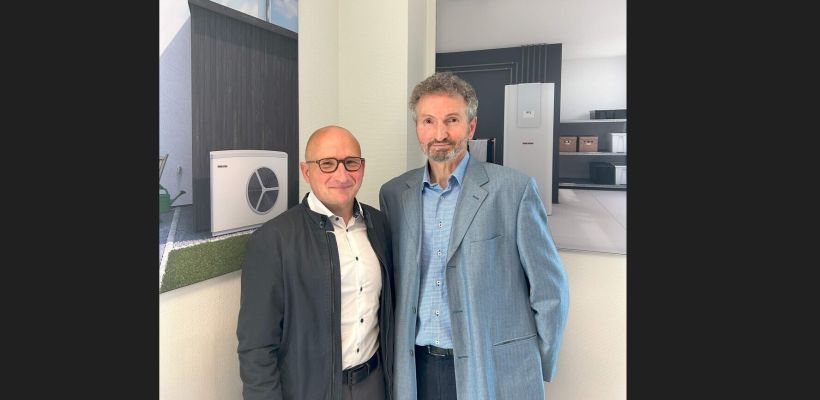 Franck Foureau (à gauche) et Denis Muller, tous deux DG de Stiebel Eltron France