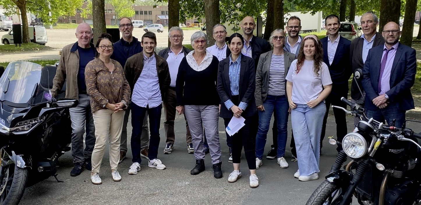 Les membres du jury Métal'Jeunes réunis à Villepinte. 
