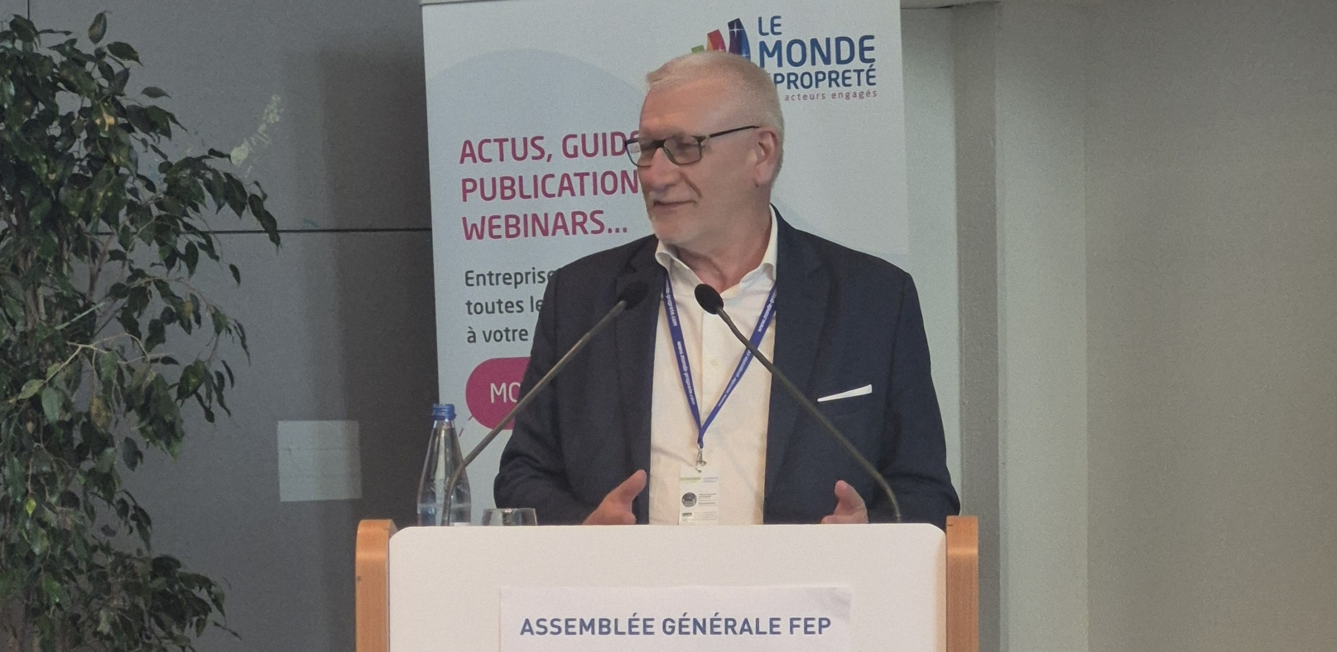 François Leroux, nouveau président de la FEP