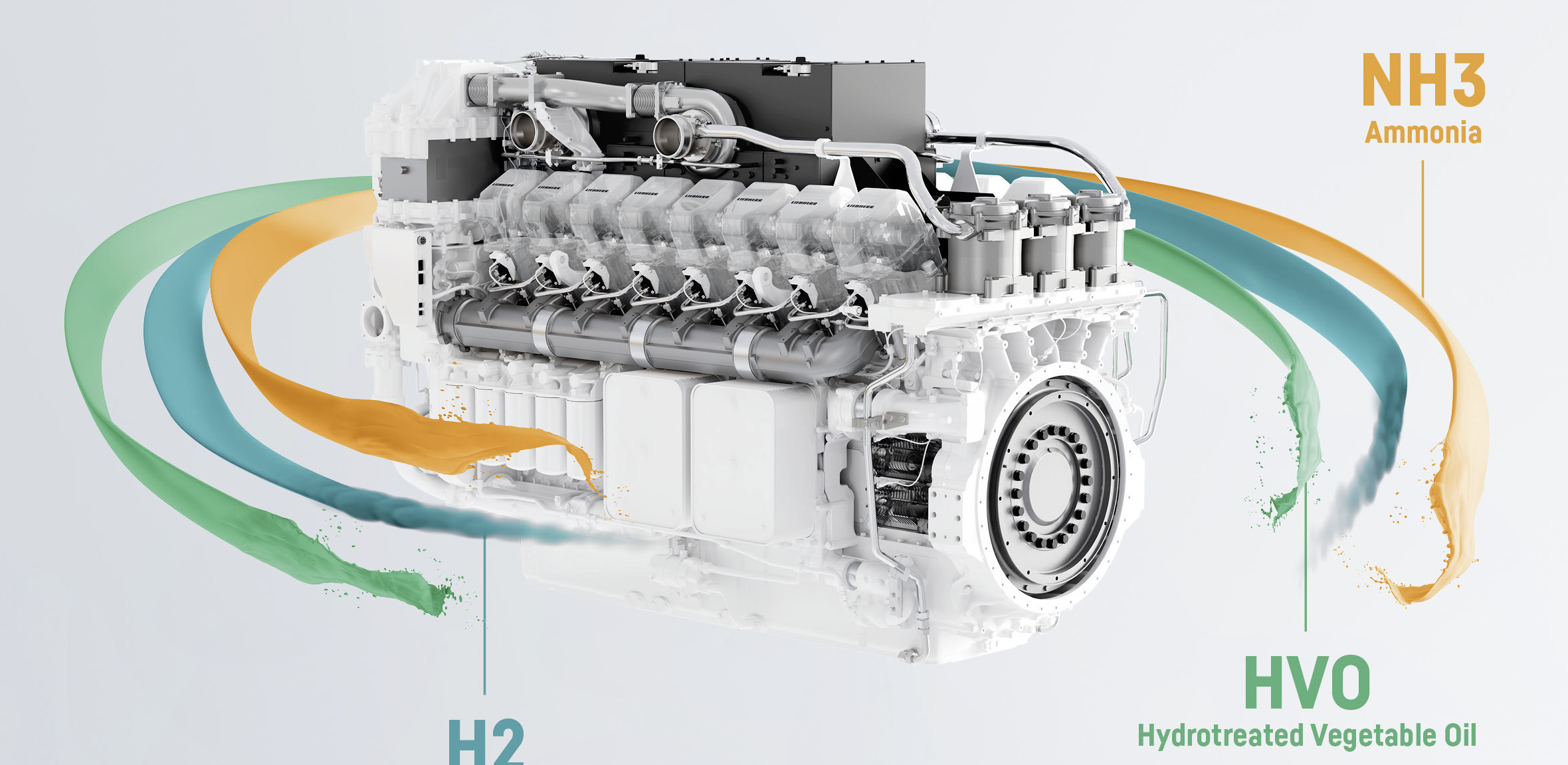 Liebherr travaille à la mise au point d’un système de post-traitement dédié satisfaisant aux objectifs de la législation européenne visant moins de 1 gCO₂eq./kWh