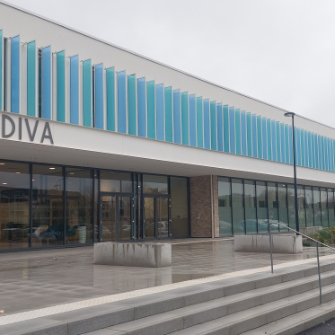 Le centre aquatique AquaDiva de Cabourg