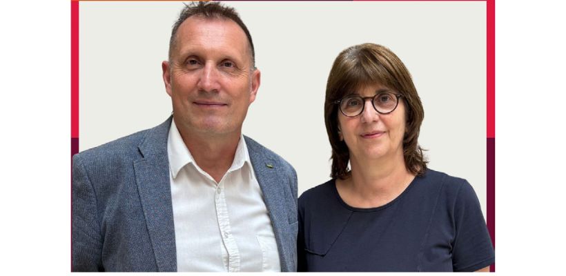 Passage de flambeau réussi entre Sylvie Dauriat et Christophe Mari